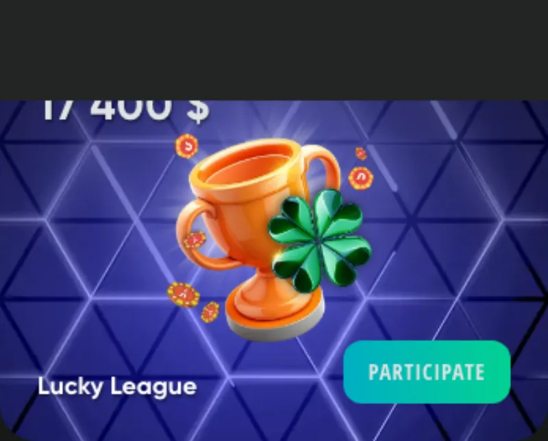 Drip Casino Lucky League tournament promo with a prize pool